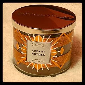 Bath & Body Works Creamy Nutmeg candle